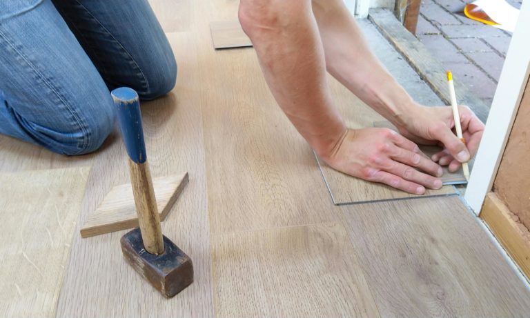 Pose de parquet