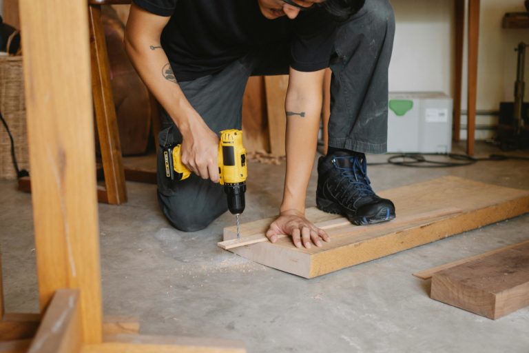 Pose de parquet
