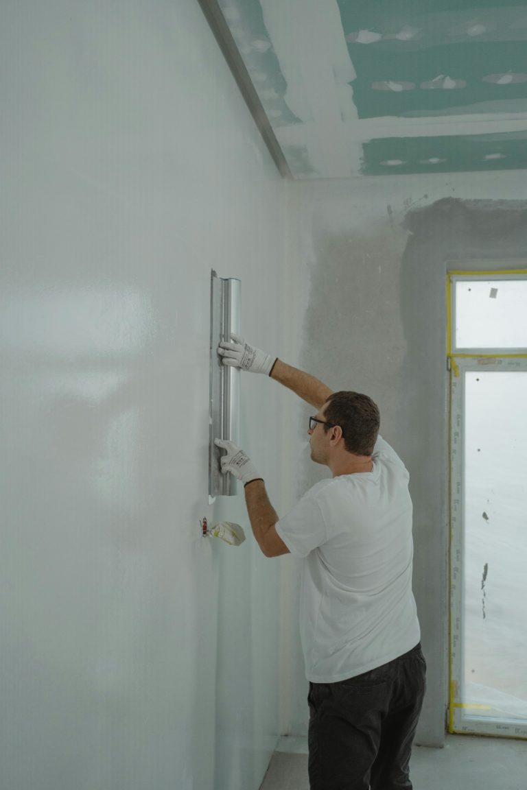 Finition parfaite des murs