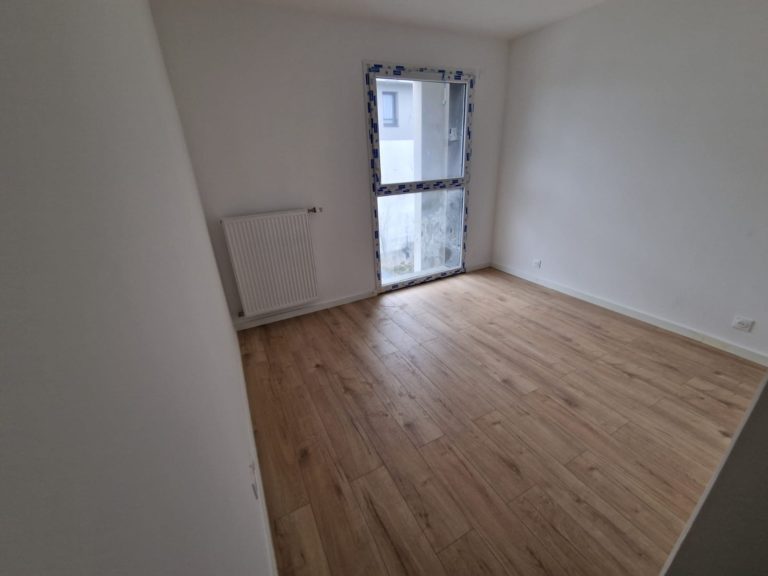 Chantier : pose de parquet