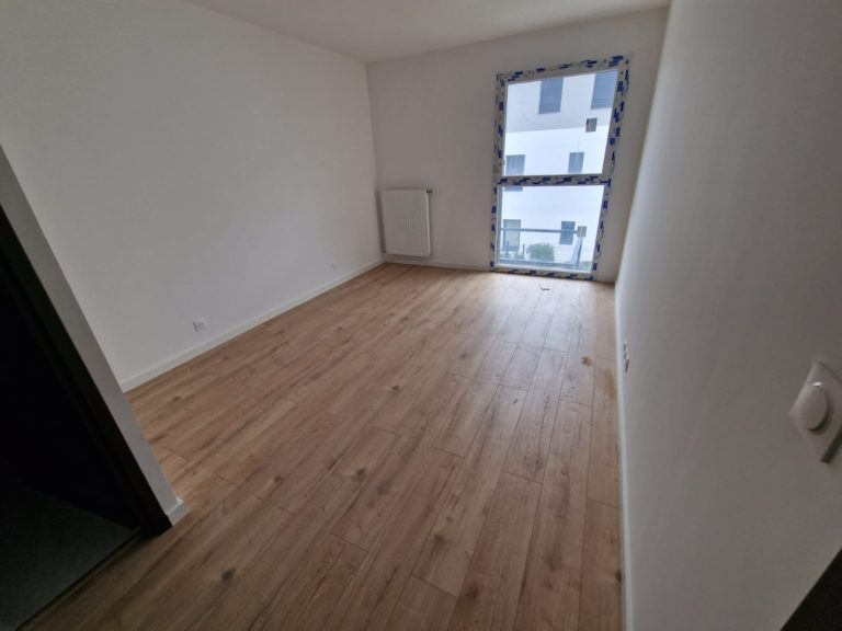 Chantier : pose de parquet