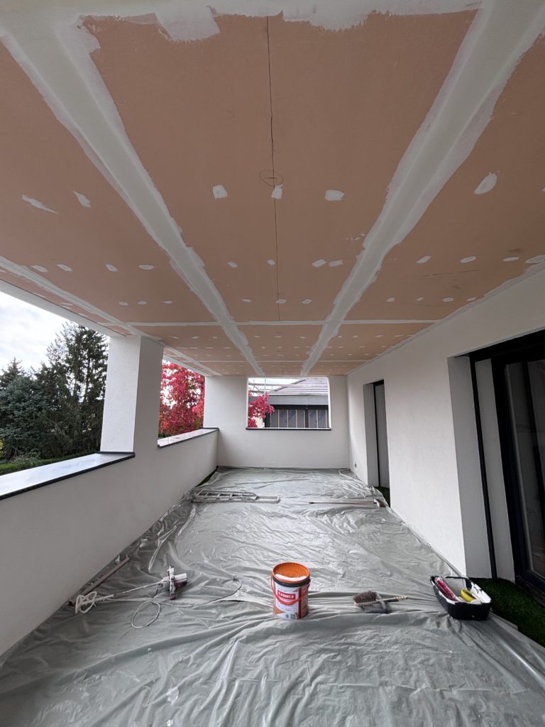 Chantier Prevessin‑Moëns : Peinture d’une Magnifique Villa