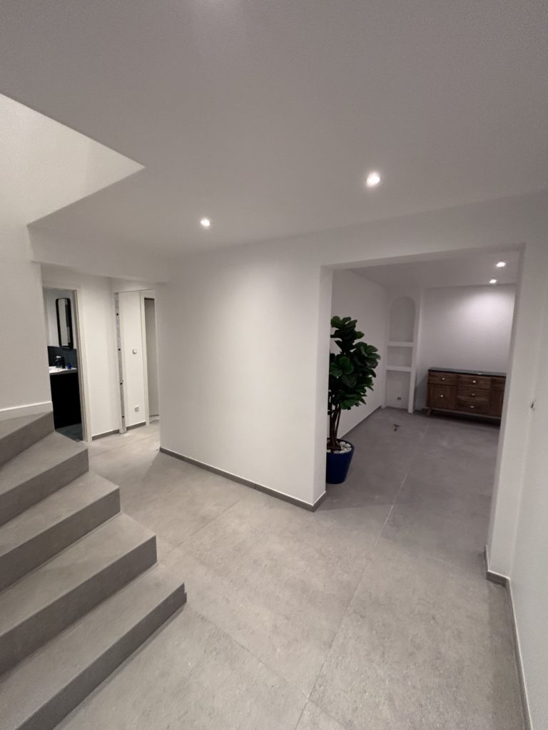 Chantier Prevessin‑Moëns : Peinture d’une Magnifique Villa