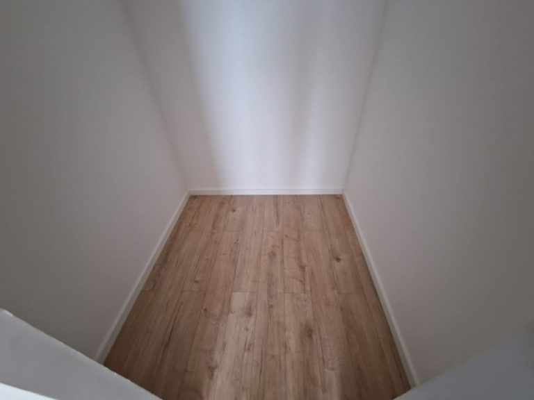 Chantier : pose de parquet